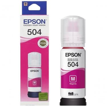 Imagem de Refil Epson 504 - Magenta - 70ml - T504320al