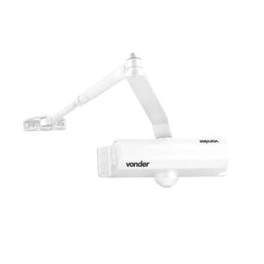 Imagem de Mola Aérea Vonder Porta De Ferro E Madeira Força 3 Branca