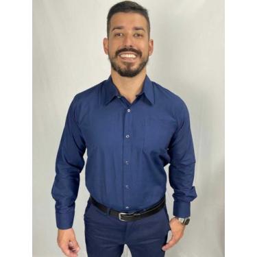 Imagem de Camisa Social Masculina Manga Longa Uniforme Administrativo - Eb Confe