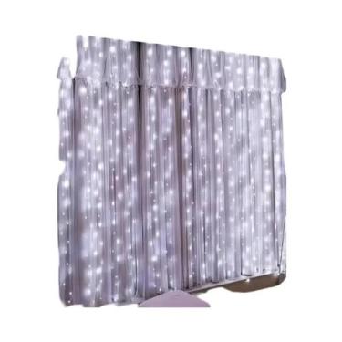 Imagem de Luzes de Cortina USB 6/4/3M - 8 Modos - Ideal para Quarto, Casa e Árvo