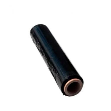 Imagem de Kit 4 Filme Stretch Preto 500mm x 25 Micras Bobina +/- 3,5kg - VOLPATO
