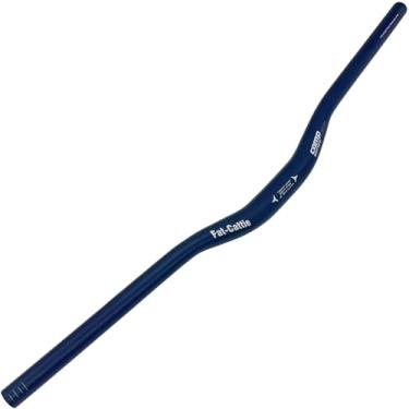 Imagem de Fat-Cattie Guiador de mountain bike, barra de liga de alumínio MTB, diâmetro de 31,8 mm, 720 mm de largura, preto