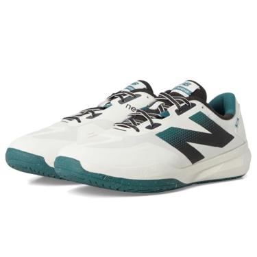 Imagem de New Balance Tênis masculino 796 V4 Hard Court, Sal marinho/novo abeto/cimento preto, 12.5 Wide