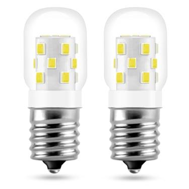 Imagem de Tupolife Lâmpada LED 3W 8206232A 40 Watt equivalente a eletrodomésticos, para lâmpadas LED de micro-ondas sob o capô, geladeiras, fogão, exaustor, lâmpada LED E17, 400LM 6000K, luz do dia, branca