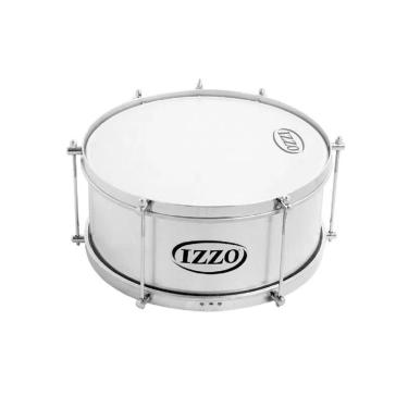 Imagem de Caixa De Guerra Izzo 14X15 Aluminio Pele Leitosa