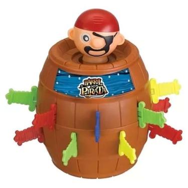 Imagem de Barril do Pirata Brinquedo Educativo Para Crianças - Atena
