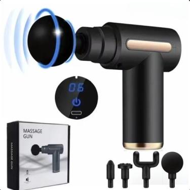 Imagem de Pistola Massageadora Profissional Compacta E Potente Bivolt - ROMI