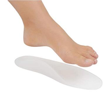 Imagem de Palmilha Siligel com Arco Terapêutico Adulto, Ortho Pauher, Translucido, 39/40