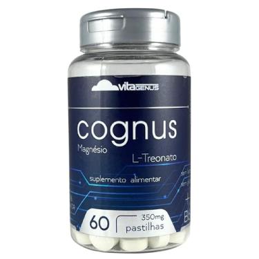 Imagem de Magnésio L-Treonato 60 Comprimidos Magnésio Treonato Suplemento Mineral Alta Pureza VitaGenus