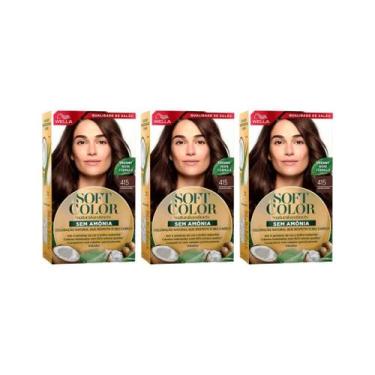 Imagem de Coloraçao Soft Color 415 Cappuccino-Kit C/3Un