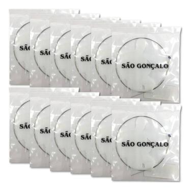 Imagem de 3X Corda Avulsa São Gonçalo Violão Aço 1 Mi 011 Iz119 - 12