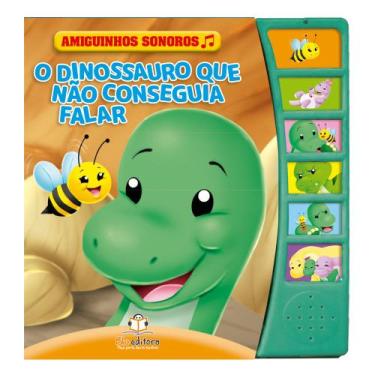 Imagem de Livro - Amiguinhos sonoros: O dinossauro que não conseguia falar