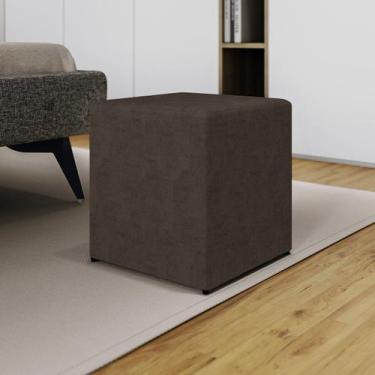 Imagem de Puff Banquinho Decorativo Quadrado Sala Reforçado - SKYBOX BOX E BAÚS,