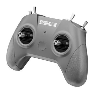 Imagem de predolo Controlador de simulador, alça remota USB para treinamento de iniciantes, fácil de usar, controlador de drone FPV, Cinza