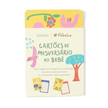 Imagem de Cicero Cartões de Mesversário do Bebê 10x15 Cicero® & Fábula Alegrinha