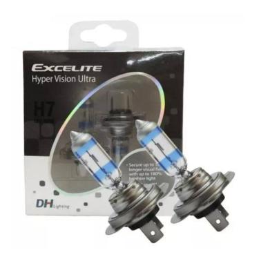 Imagem de Par Lâmpada H7 Hyper Vision Ultra 12V 55W Excelite