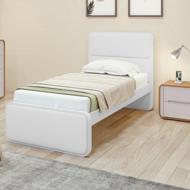 Imagem de Cama Solteiro 90cm em MDF Loop Lopas