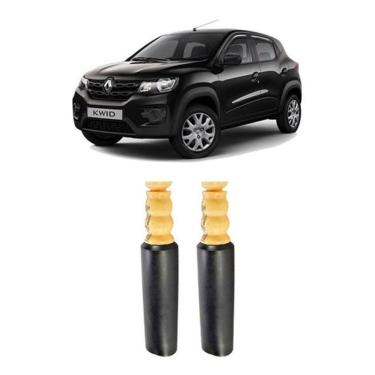 Imagem de Kit 2 Batente Coifa Guarda Pó Traseiro Kwid 2017 2019 2020