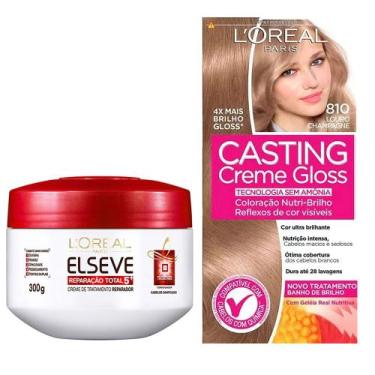 Imagem de Kit 1 Creme de Tratamento Elseve Reparação Total 5 com 300g