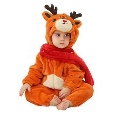 Imagem de Fantasia infantil unissex para bebês de 3 a 4 anos