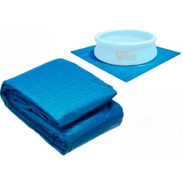 Imagem de Lona Impermeável Azul para Piscina 3x3m – Forro Protetor em Polietileno Resistente TBT-010 The Black Tools