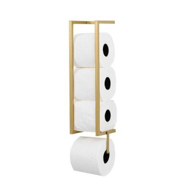 Imagem de Porta Papel Higiênico Estilo Industrial- Porta papel ferro - bitizatto