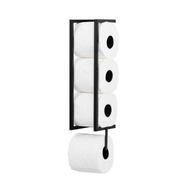 Imagem de Porta Papel Higiênico Estilo Industrial- Porta papel ferro - bitizatto