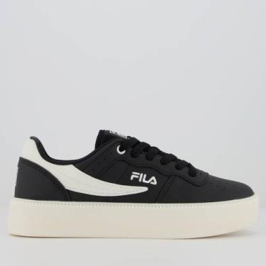 Imagem de Tênis Fila Original Fitness Bold Feminino Preto e Branco, 40
