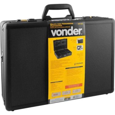 Imagem de Maleta Ferramentas 455x330x152 Preta Mfv 315 Vonder