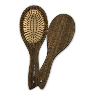 Imagem de Escova De Cabelo Oval Marco Boni Madeira Marrom