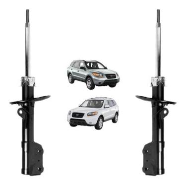 Imagem de 2 Amortecedores Dianteiros Esquerdo + Direito Kayaba Santa Fe 2007 A 2