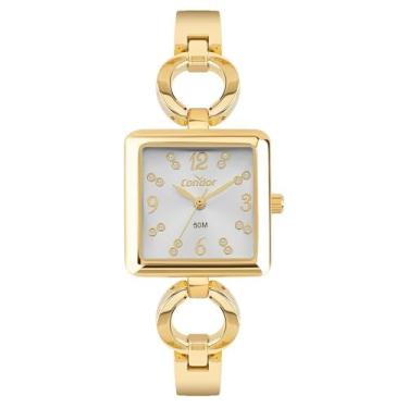 Imagem de Relógio Condor Feminino Bracelete Dourado - Co2035nvf/5k