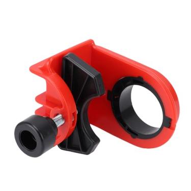 Imagem de Hyuduo Kit de Instalação de Fechadura de Porta, Materiais de Aço de Alta Velocidade, Modelo de Guia Ajustável, Perfeito para Instalações de Fechadura de Porta de Madeira e Metal