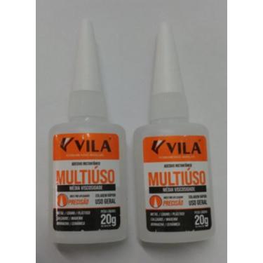 Imagem de Adesivo instantâneo multiuso vila  20g, branca