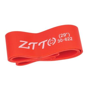 Imagem de KiBcsLic 2 peças de revestimento de pneu de bicicleta de nylon, fita para aro de bicicleta de 29 polegadas, protetor de câmara de ar de contra furos, Largura 3cm