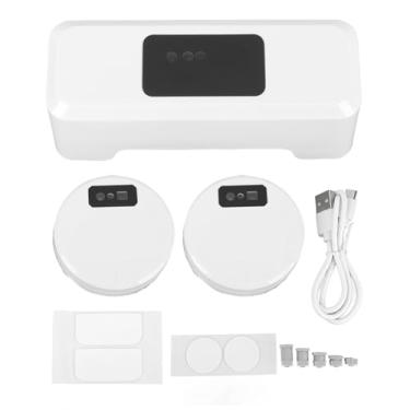 Imagem de Kit de descarga de vaso sanitário com sensor sem toque automático com detecção inteligente Design de prensa elétrica totalmente automatizado Acessório de vaso sanitário doméstico