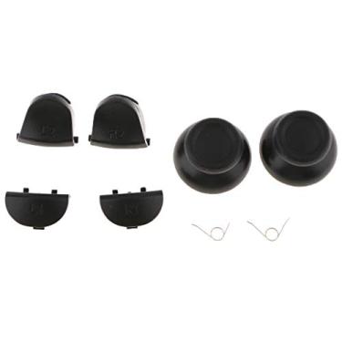 Imagem de gazechimp Botões De Gatilho Com Vara Analógica L1 R1 L2 R2 Com Molas Para Controladores Sony PS4