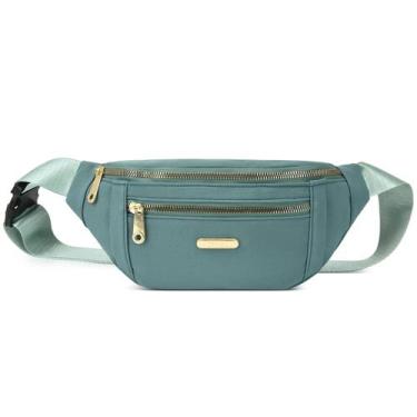 Imagem de Pacote de cintura DAITET ajustável verde pochete grande