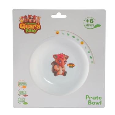 Imagem de Pratinho Bebê infantil Bowl Tamanduá Turminha do Guará
