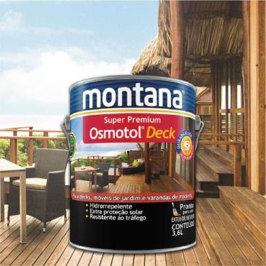 Imagem de Verniz Semi-Brilho Osmotol Deck 6 anos de Durabilidade 3,6 Lt - MONTAN