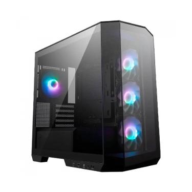 Imagem de Gabinete MSI Mag Pano M100R PZ Mid Tower Vidro Temperado ARGB USB 3.2  C/4 Fans Preto