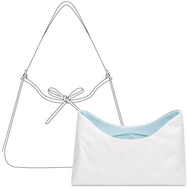 Imagem de FANJI Project Bolsa organizadora para bolsa LV Carryall Danning, ajuste personalizado dentro de Celeste leve resistente à água com acessórios para porta-copos