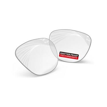 Imagem de iLikeo Lentes de reposição de policarbonato não polarizadas PRO+ para óculos de sol Ray-Ban Meta Skyler RW4010 52 mm - bloco de luz azul claro HD