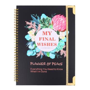 Imagem de Agenda End Of Life, I'M Dead Now What Planner, Caderno Organizador de Fim de Vida, Guiado Arranjos Finais When I'M Gone Workbook, para Possessions, Negócios e Desejos Finais - 004