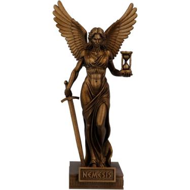 Imagem de Estátua Nemesis - Deusa Grega da Vingança (Cor Cobre Antigo)