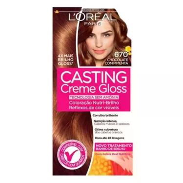 Imagem de Coloração Casting 670 Chocolate com Pimenta Loreal