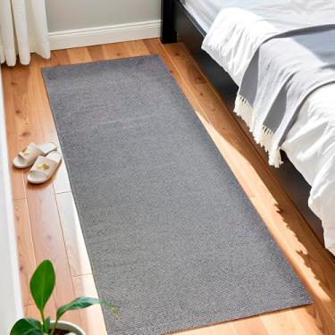 Imagem de Passadeira Beira Cama Cozinha 2,00m x 0,65m Zello Luxo Antiderrapante (Preto)