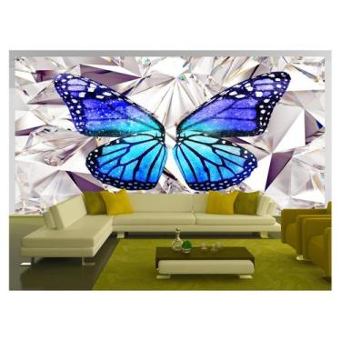 Imagem de Papel De Parede 3D Arte Asas Selfie Insta Cores 3,5M Tra190 - Você Dec