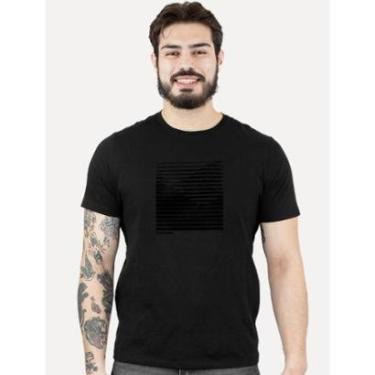 Imagem de Camiseta Dudalina Masculina Mountain Surton Preta-Masculino