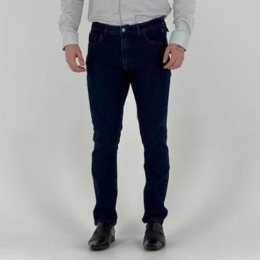 Imagem de Calça Individual Jeans Reta Masculina-Masculino